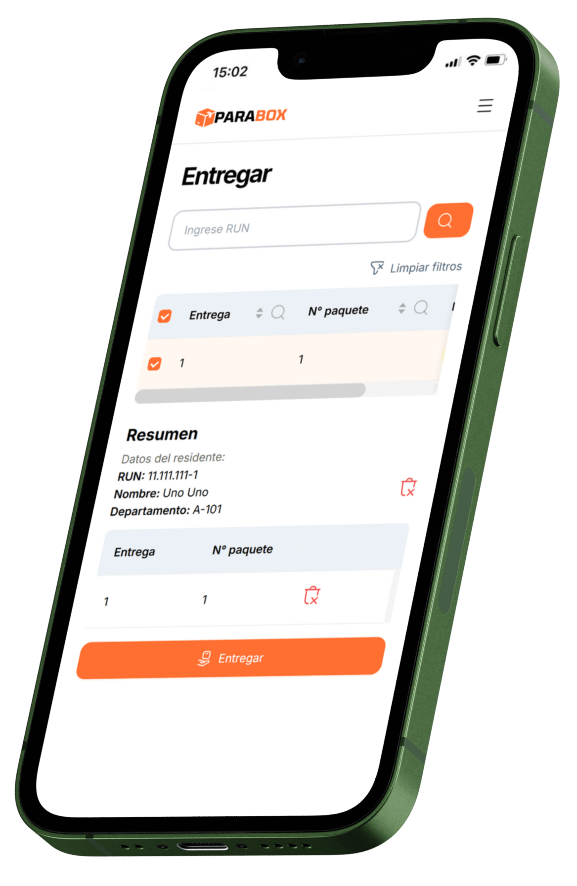 telefono parabox